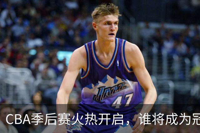 CBA季后赛火热开启，谁将成为冠军之路的最大黑马？